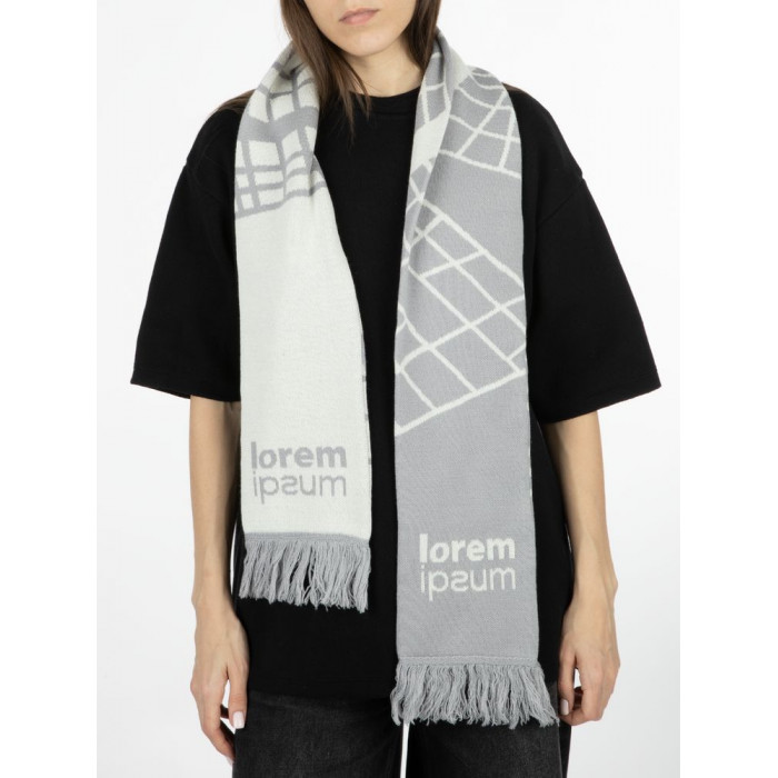 Шарф на заказ Tricksy Classic Fint, M, полушерсть