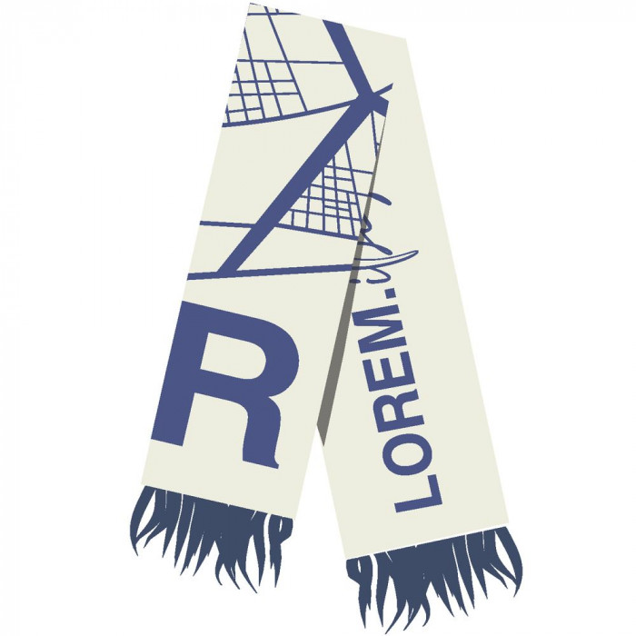 Шарф на заказ Tricksy Classic Fint, M, полушерсть