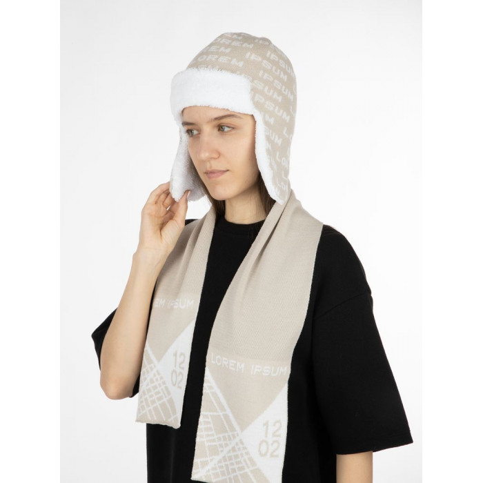 Шарф на заказ Tricksy Rand, M, полушерсть