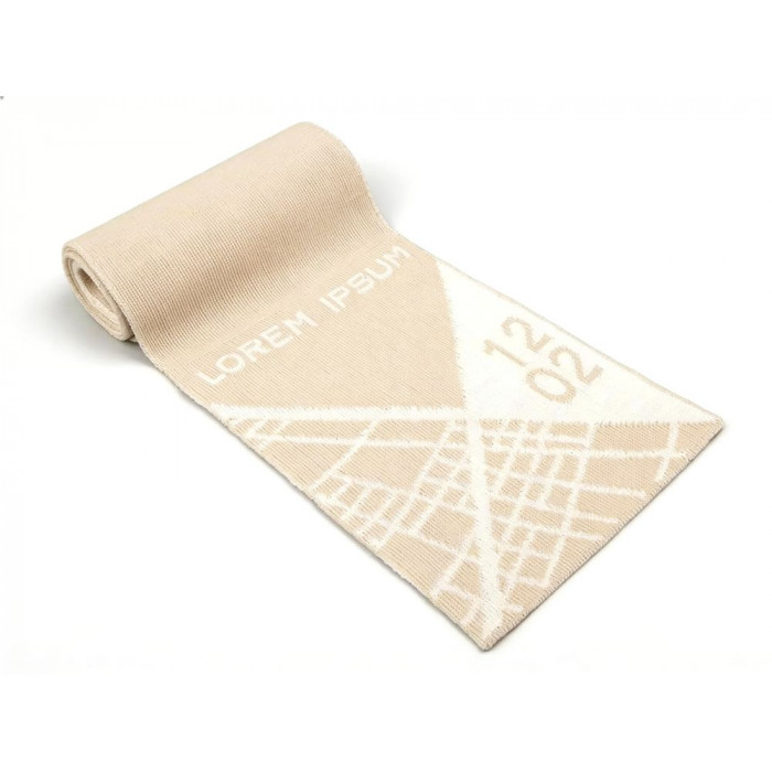 Шарф на заказ Tricksy Rand, M, полушерсть