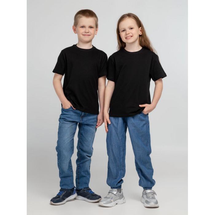 Футболка детская Regent Kids 150 черная, на рост 142-152 см (12 лет)