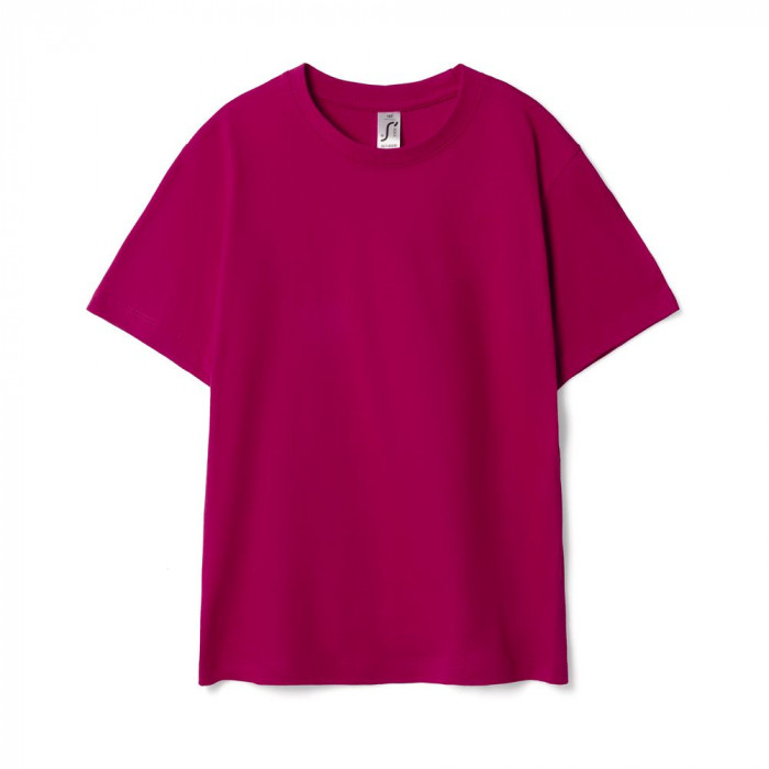 Футболка детская Regent Kids 150 ярко-розовая (фуксия), на рост 142-152 см (12 лет)