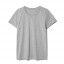 Футболка женская T-bolka Stretch Lady, серый меланж, размер M