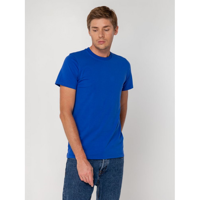 Футболка мужская T-bolka Stretch, ярко-синяя (royal), размер 3XL