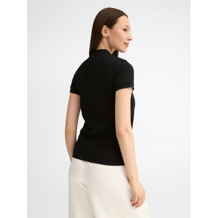 Рубашка поло женская People 210 черная, размер XXL