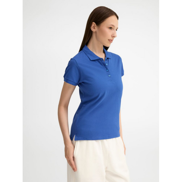 Рубашка поло женская People 210 ярко-синяя (royal), размер XL