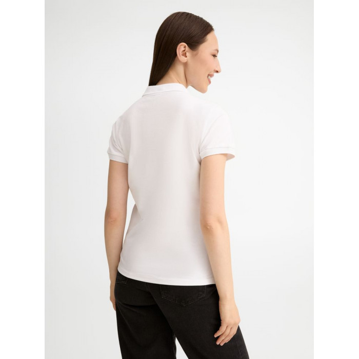 Рубашка поло женская People 210 белая, размер XXL