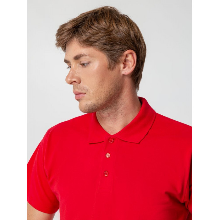 Рубашка поло мужская Spring 210 красная, размер 5XL