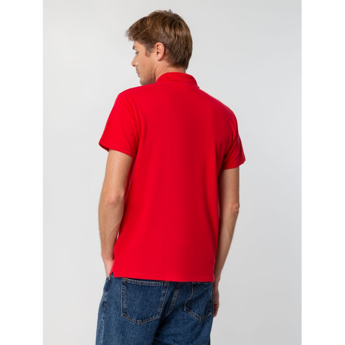 Рубашка поло мужская Spring 210 красная, размер 5XL