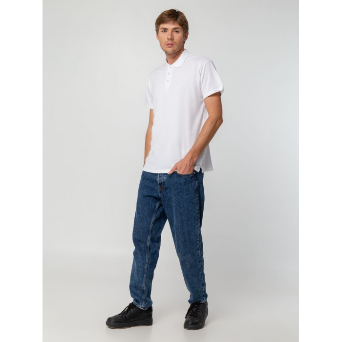 Рубашка поло мужская Spring 210 темно-серая, размер XXL