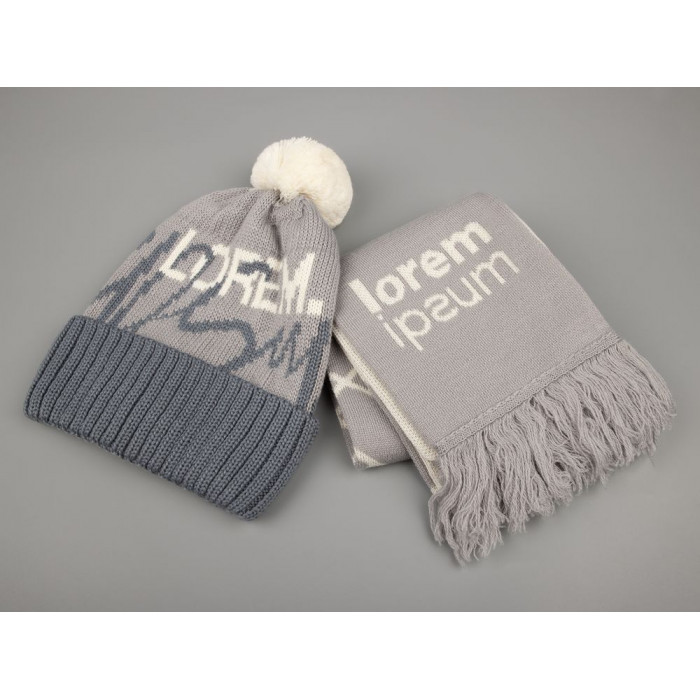 Шапка Joyful на заказ, полушерсть