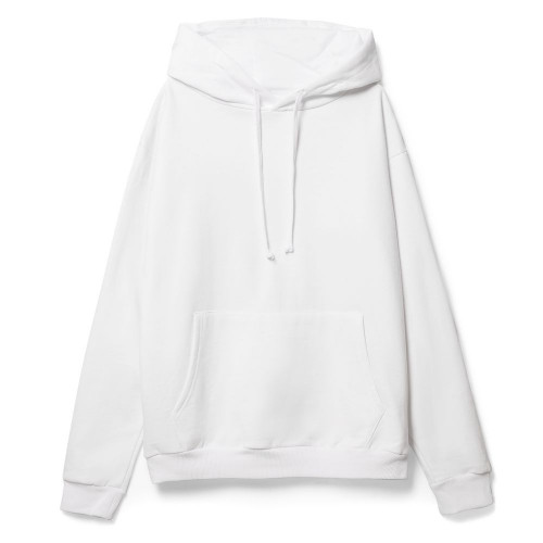 Худи унисекс Tuloksa 280, белое, размер 4XL