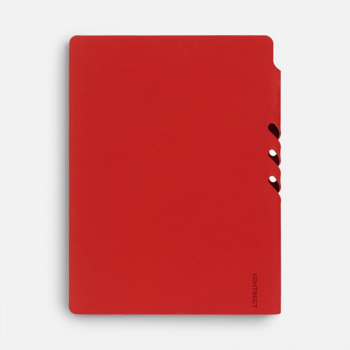 Ежедневник Flexpen Shall, недатированный, красный