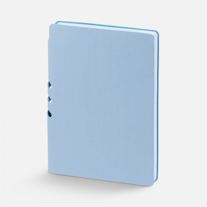 Ежедневник Flexpen Shall, недатированный, голубой
