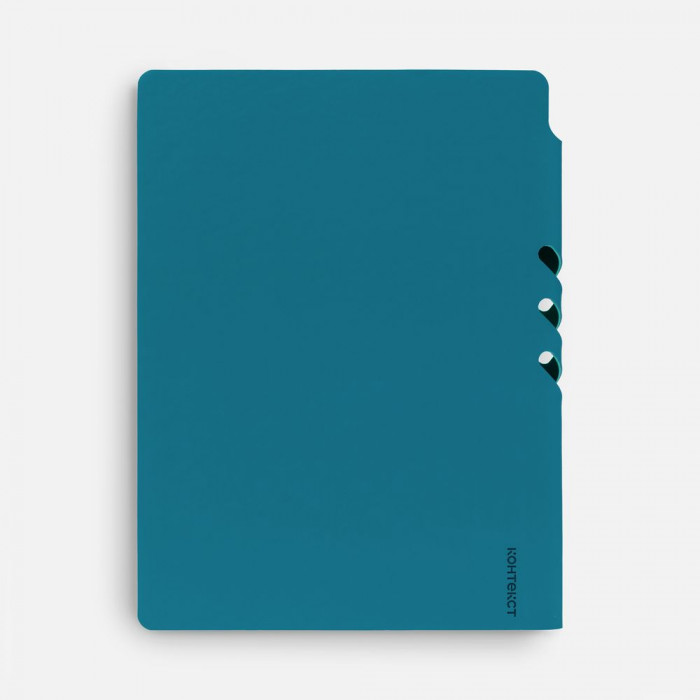 Ежедневник Flexpen Shall, недатированный, бирюзовый