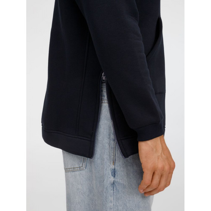 Худи унисекс оверсайз Easy Street, темно-синее, размер XL/XXL