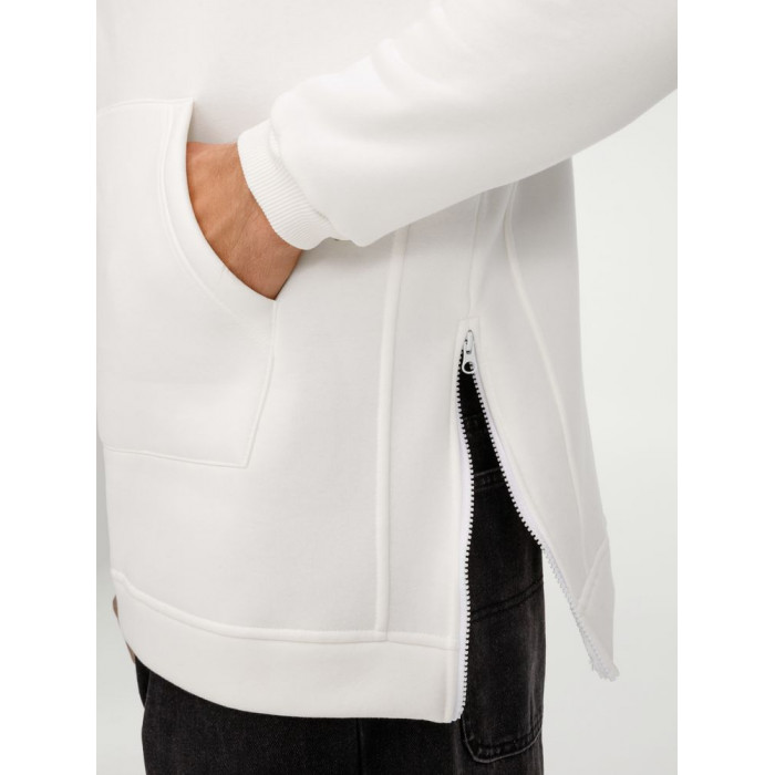 Худи унисекс оверсайз Easy Street, молочно-белое, размер XL/XXL