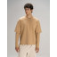 Футболка оверсайз с двойным рукавом Kosmos, бежевая, размер M/L Футболка оверсайз с двойным рукавом Kosmos, бежевая, размер M/L