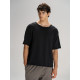 Футболка оверсайз унисекс Vozduh, черная, размер XL/XXL Футболка оверсайз унисекс Vozduh, черная, размер XL/XXL