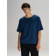 Футболка оверсайз унисекс Vozduh, темно-синяя, размер XL/XXL Футболка оверсайз унисекс Vozduh, темно-синяя, размер XL/XXL