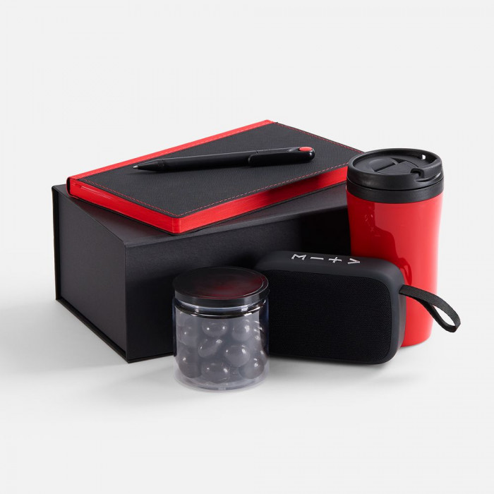 Набор Nice Twice Underway, черный с красным