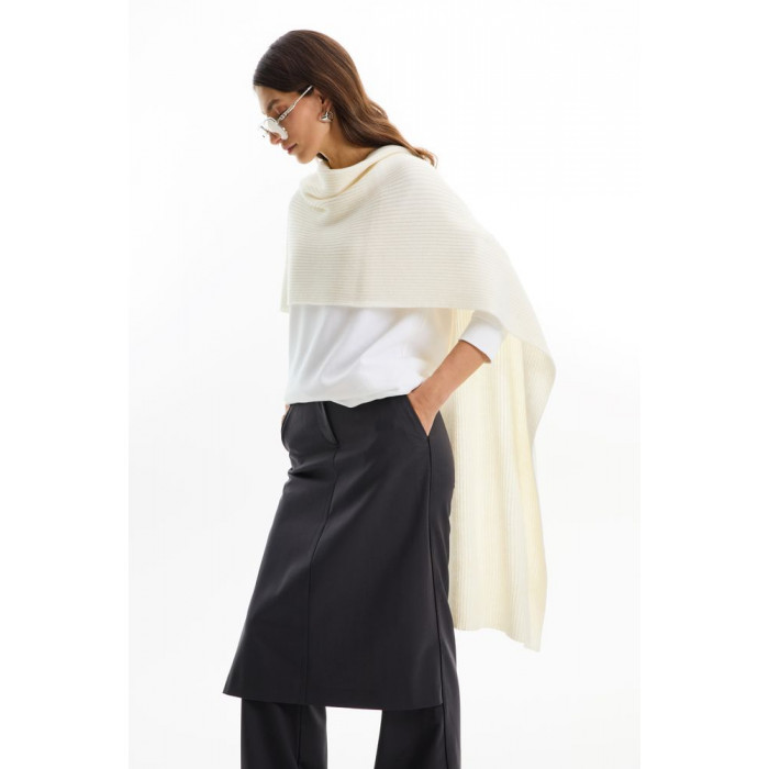 Шарф Bernard, молочно-белый