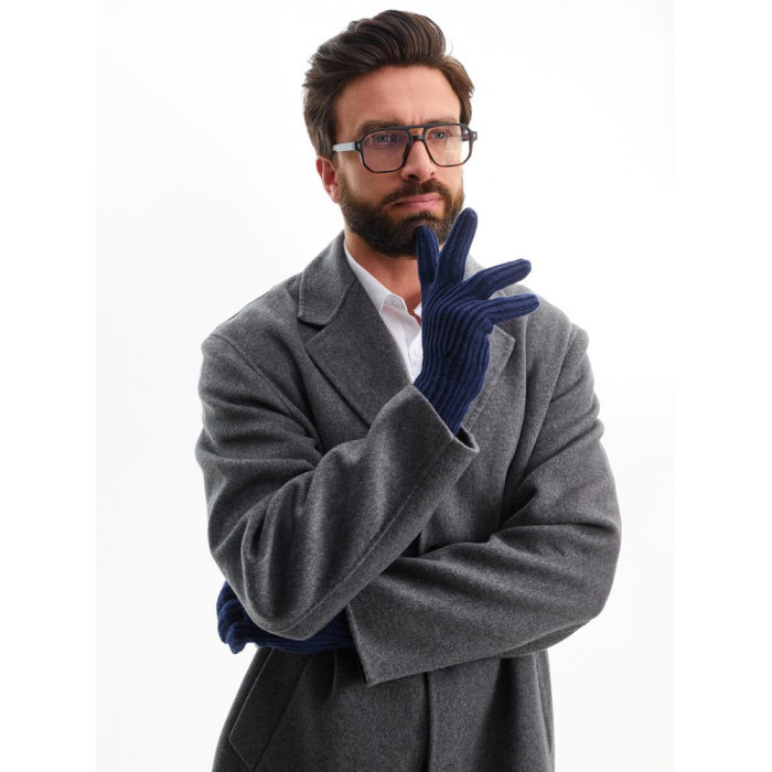 Перчатки Bernard, темно-синие, размер L/XL