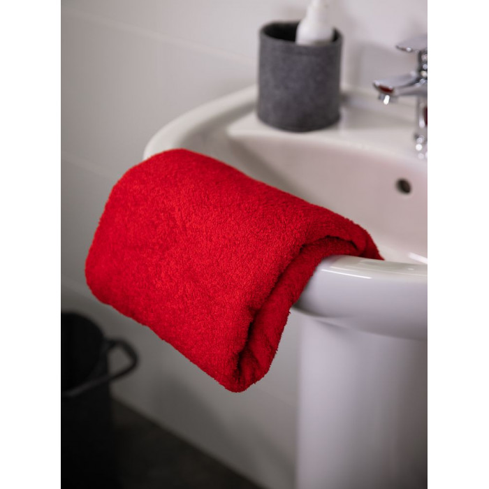 Полотенце Odelle, большое, красное