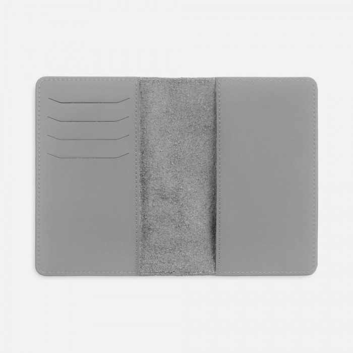 Обложка для паспорта Alaska, серая