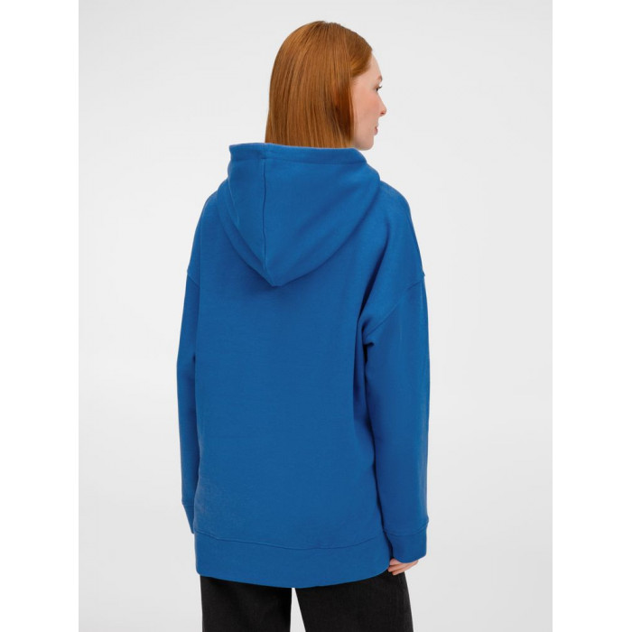 Худи оверсайз унисекс Tolla, синее (джинс), размер XL/2XL