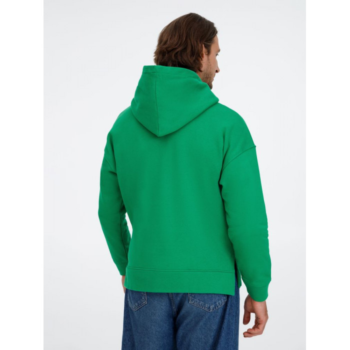 Худи оверсайз унисекс Tolla, зеленое, размер XL/2XL
