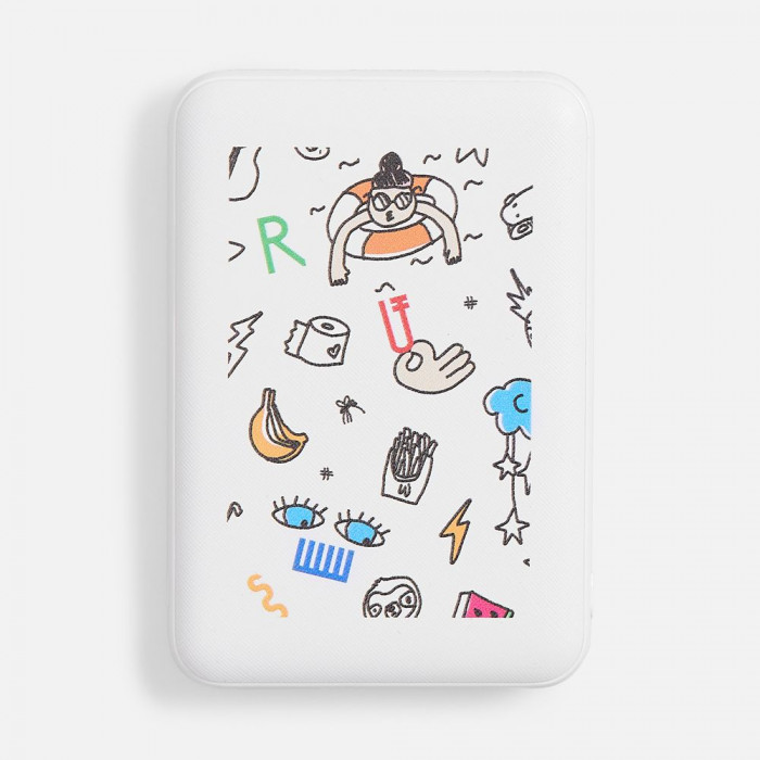 Внешний аккумулятор Uniscend Full Feel Type-C, 5000 мАч, белый