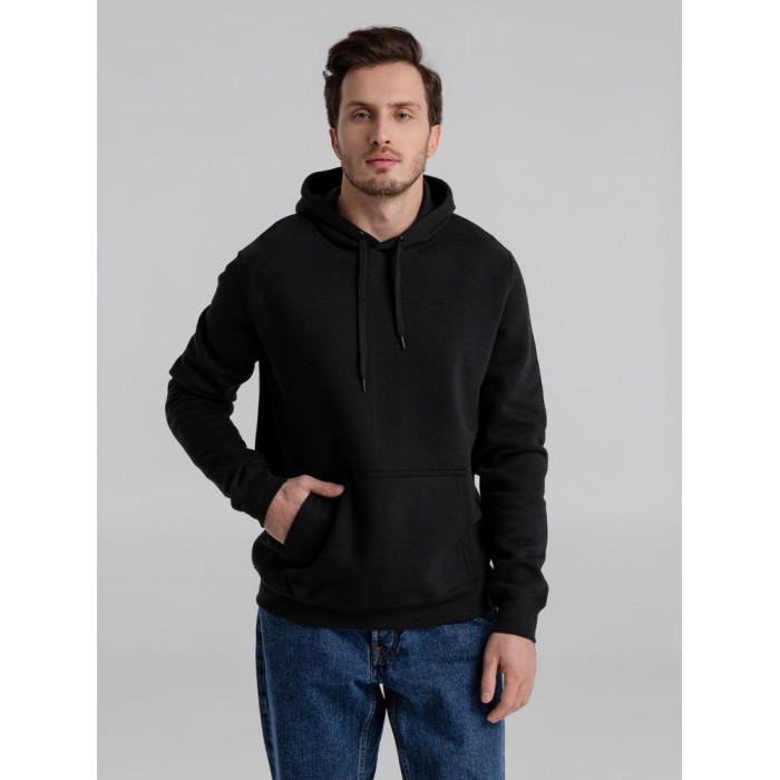 Толстовка с капюшоном Slam 320, черная, размер XXL