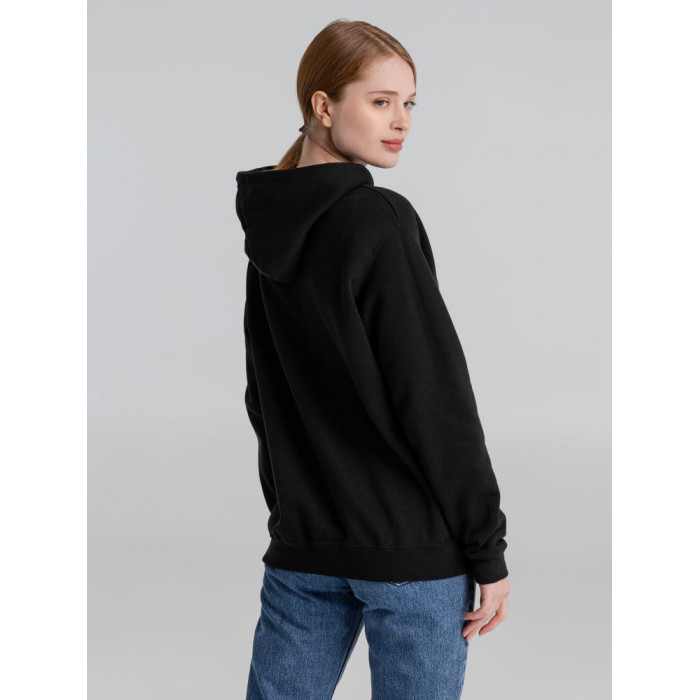 Толстовка с капюшоном Slam 320, черная, размер XXL