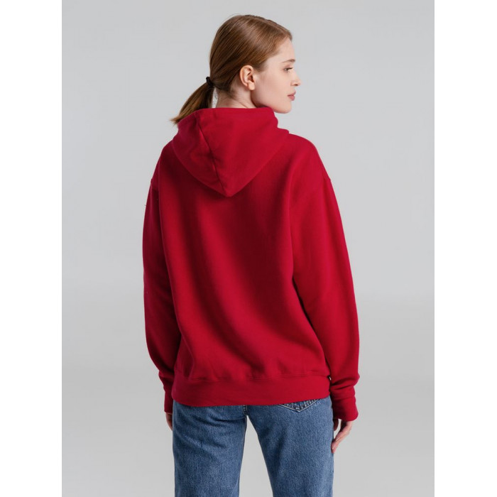 Толстовка с капюшоном Slam 320, бирюзовая, размер XXL