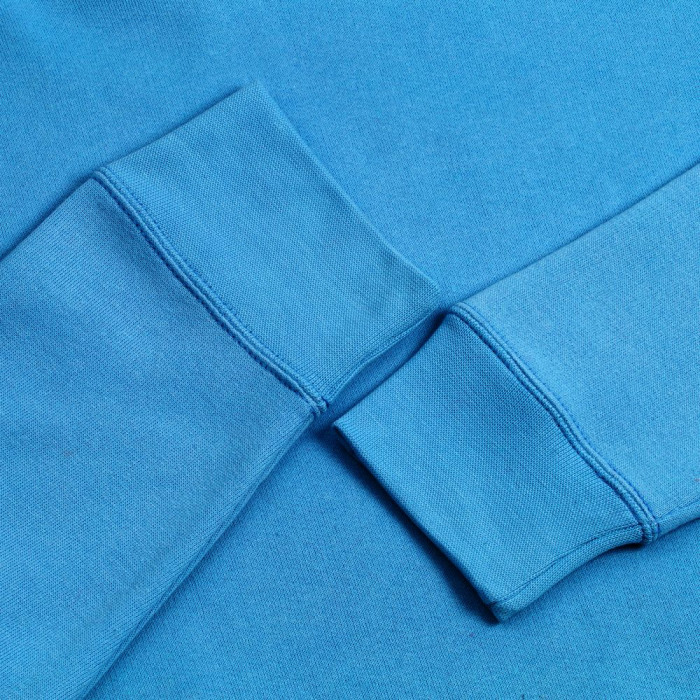 Толстовка с капюшоном Slam 320, бирюзовая, размер XXL