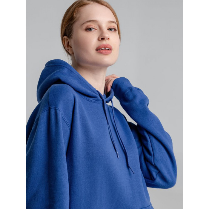 Толстовка с капюшоном Slam 320, ярко-синяя, размер XXL