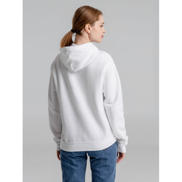 Толстовка с капюшоном Slam 320, белая, размер XXL