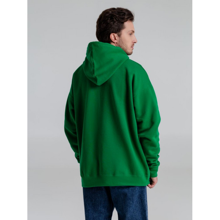 Толстовка с капюшоном Slam 320, ярко-зеленая, размер XS