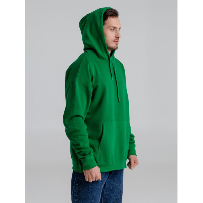 Толстовка с капюшоном Slam 320, ярко-зеленая, размер XS