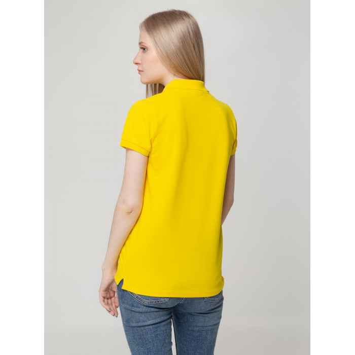 Рубашка поло женская Virma lady, желтая, размер XXL