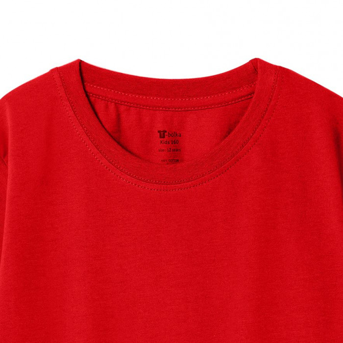 Футболка детская T-Bolka Kids, красная, 10 лет