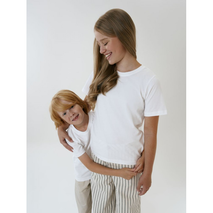 Футболка детская T-Bolka Kids, белая (белоснежная), 14 лет