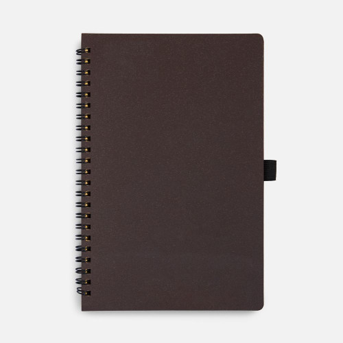 Блокнот на спирали Coffeist, коричневый