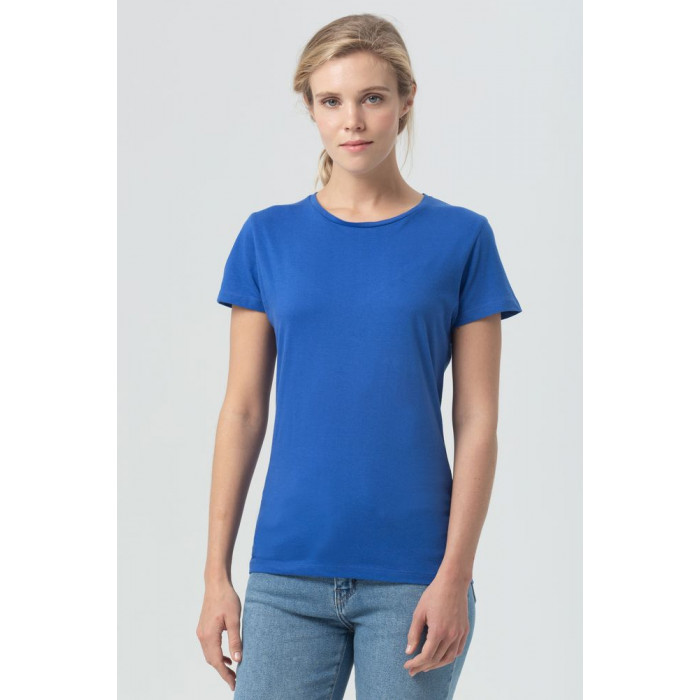 Футболка женская Miss 150 ярко-синяя (royal), размер XXL