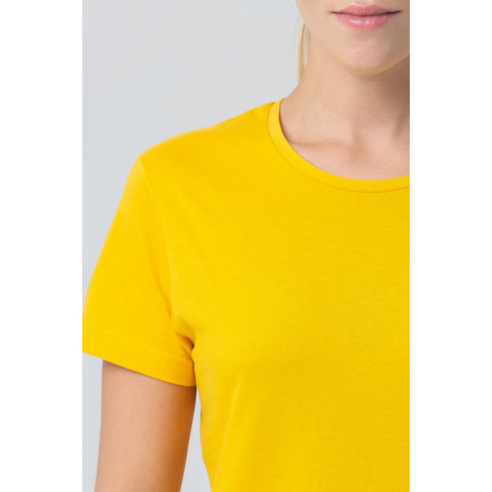 Футболка женская Miss 150 желтая, размер XL