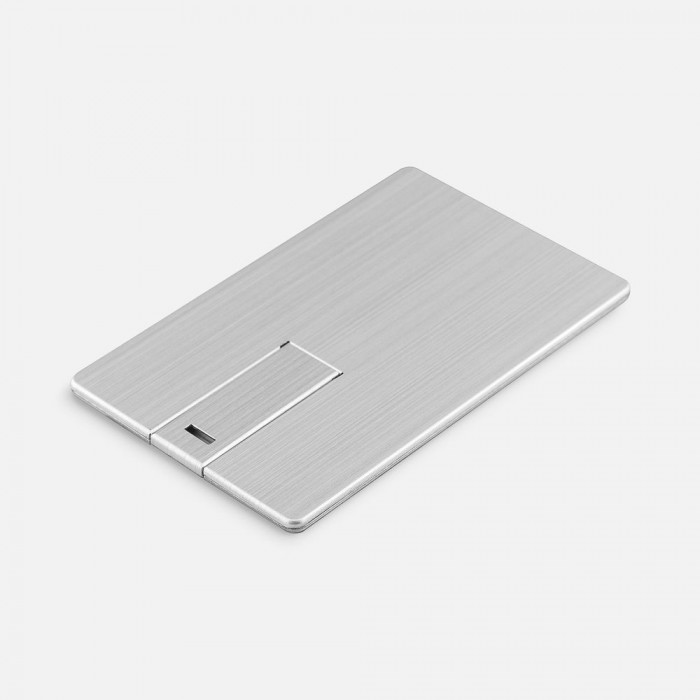 Флешка Platinum Card, 32 Гб, серебристая
