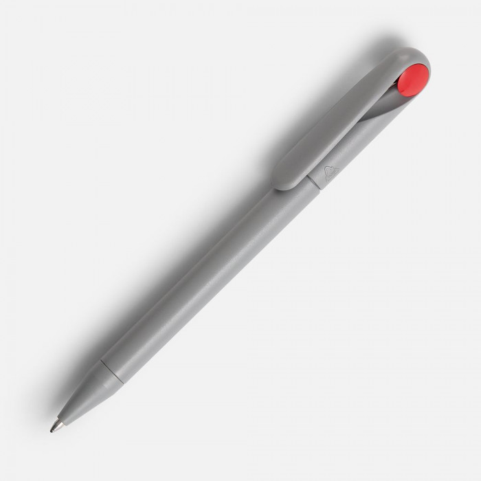Ручка шариковая Prodir DS1 TMM Dot, серая с красным