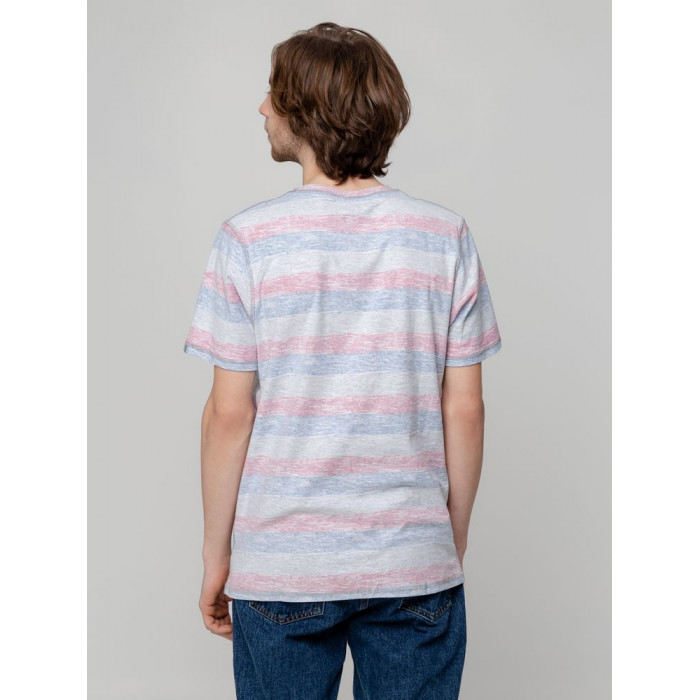 Футболка мужская RAYET двусторонняя, красный/синий, размер XXL