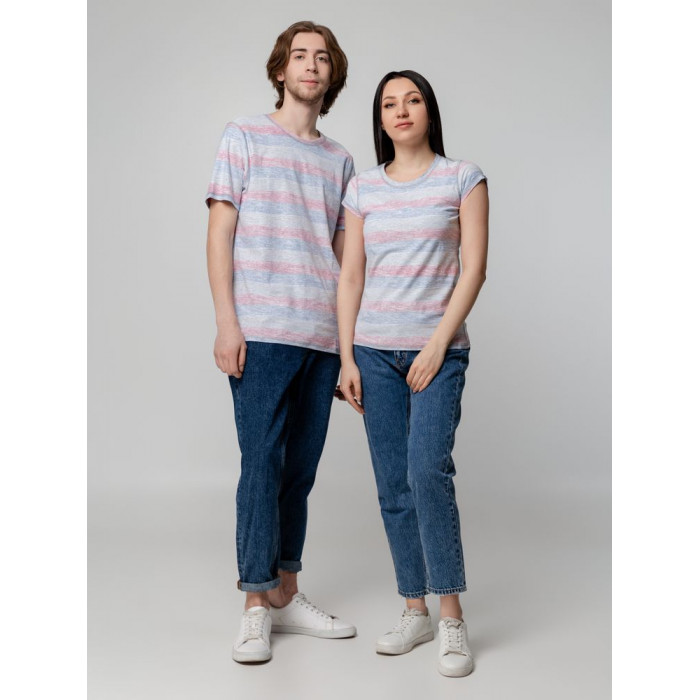 Футболка мужская RAYET двусторонняя, красный/синий, размер XXL